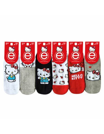 Venta por Mayor y Catalogo Soquete dama Hello Kitty ELEMENTO