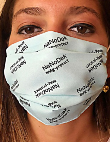 Venta por Mayor y Catalogo Barbijo NaNoDak N98 Antibacterial para adultos NanoDak