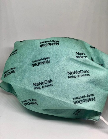 Barbijo NaNoDak N98 Antibacterial para adultos - NanoDak