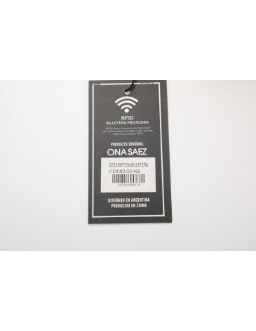 Billetera RFID Protect - ONA SAEZ