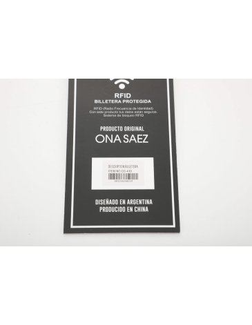 Billetera RFID Protect - ONA SAEZ