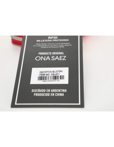 Billetera RFID Protect - ONA SAEZ