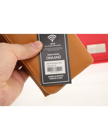 Billetera RFID Protegida - ONA SAEZ