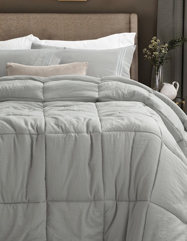Venta por Mayor y Catalogo Acolchado/plumón Oxford Hotelero de microfibra KING JEAN CARTIER