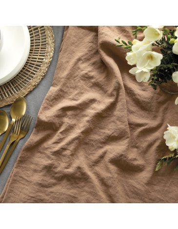 Mantel simil tusor 130 x 300cm - JEAN CARTIER