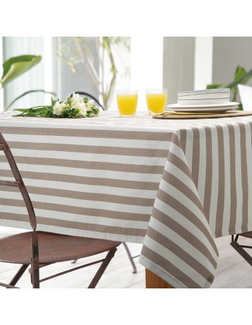 Mantel de cocina de panamá estampado repelente de liquidos. ¡PREMIUM! 150 x 300 cm - JEAN CARTIER