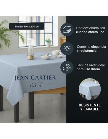 Mantel de Cuerina Estampada JEAN CARTIER