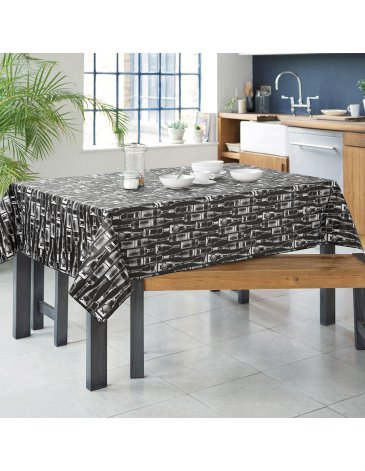 Mantel de Cuerina Estampada - JEAN CARTIER