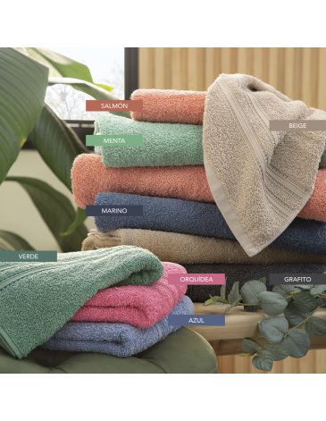 Toallon Algodon on Guarda Jacquard 420 grs/m2 70x140 cm - JEAN CARTIER