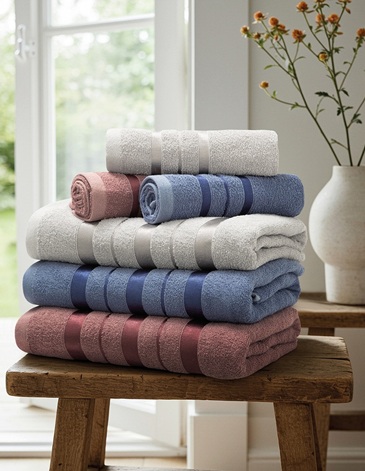 Juego De Toalla Y Toallón Algodón Absorbente | Línea Ride 350 grs/m² JEAN CARTIER