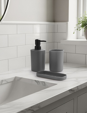 Set accesorios de baño 3 piezas JEAN CARTIER