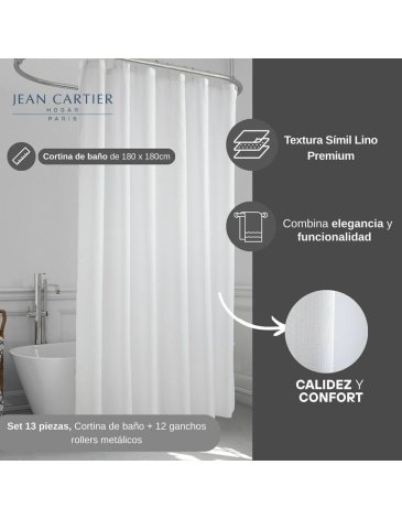 Cortina de Baño - JEAN CARTIER
