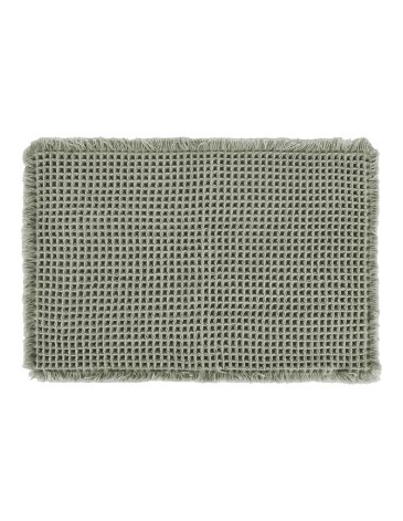 Alfombra de baño con flecos y antideslizante en el reverso - JEAN CARTIER