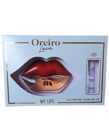Estuche Eau de ParfumMy Life + Balsamo Labial LAS OREIRO LOVE