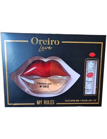 Estuche Eau de ParfumMy Rules + Balsamo Labial LAS OREIRO LOVE