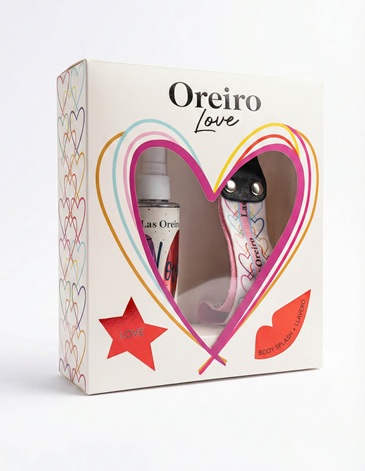 Pack las oreiro LOVE body + llavero 100ml LAS OREIRO LOVE