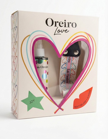 Pack las oreiro JOY body + llavero 100ml LAS OREIRO LOVE
