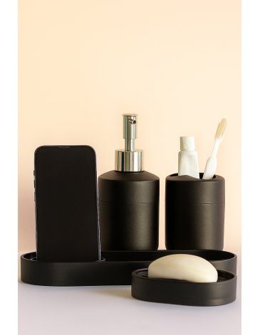 Portacepillos quo a granel BLACKWHITE - QUO