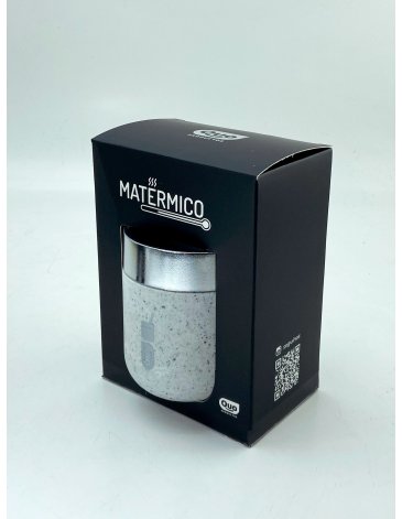 Matermico Aro Cromado c/packaging y bombilla LINEA STONE - QUO