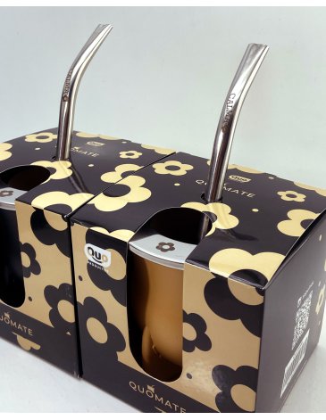 Mate con bombilla grabada - QUO