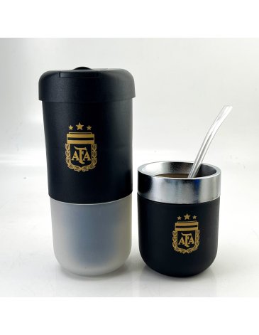 Set despolvillador + mate ARGENTINA MUNDIAL - QUO