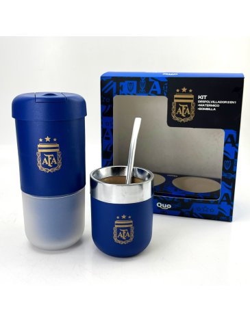 Set despolvillador + mate ARGENTINA MUNDIAL - QUO