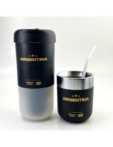 Set despolvillador + mate ARGENTINA MUNDIAL - QUO