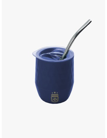 Mate Afa y bombilla  ARGENTINA MUNDIAL - QUO