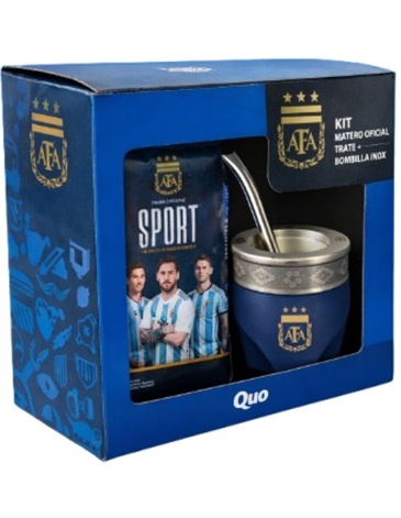 Kit yerba + imperial ARGENTINA MUNDIAL QUO