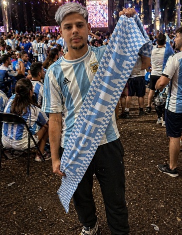 Bufanda Mundial Argentina Doble Faz - Calidad Premium ARG