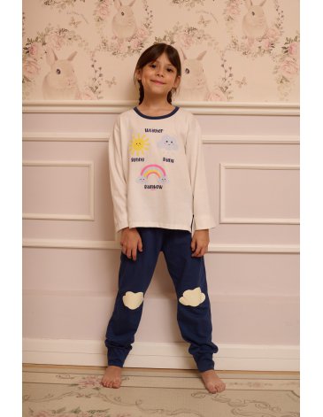 Venta por Mayor y Catalogo Pijama nena T4/16 MARIENE