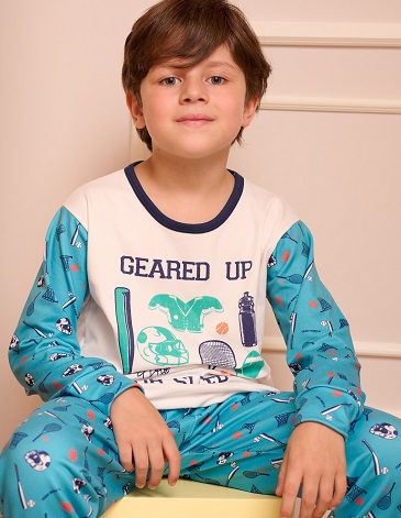 Pijama Geared Up T: 4 al  8 - MARIENE