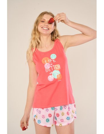 Pijama dama T1/4 - MARIENE