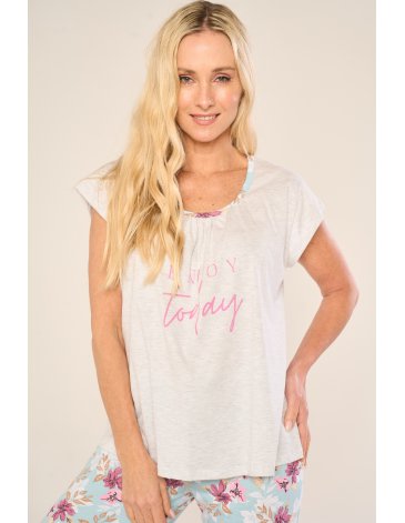Pijama jersey estampado T48/52 - MARIENE