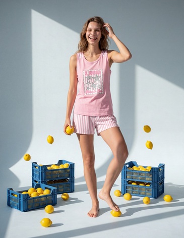 PIJAMA VITAMINA C T1/4 MARIENE