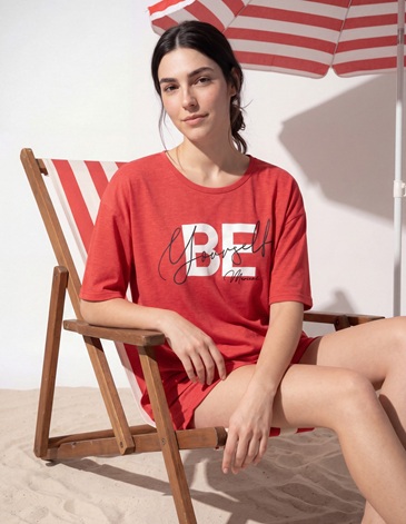PIJAMA BE YOURSELF T1/4 MARIENE