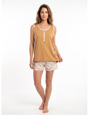 PIJAMA ENTRE HOJAS T48/60 - MARIENE