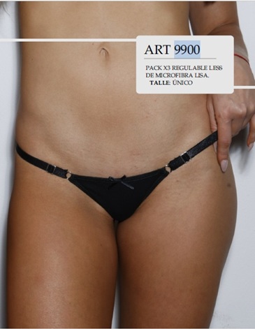 Colaless microfibra regulable Pack x3 LODY