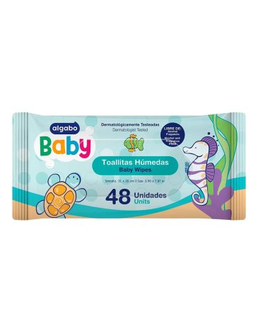 Toallitas humedas x 48 unidades sin alcohol BABY