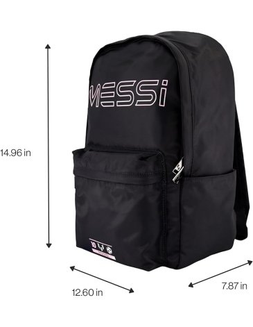 Mochila BLACK 17'' - MESSI COLLECTIONS