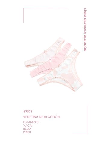 Vedetina navidad alg y lycra Pack x3 VINTAGE