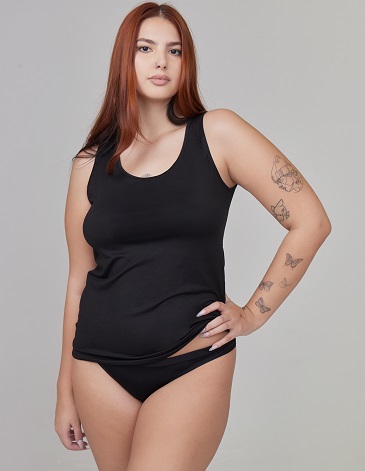 Camiseta soft bretel ancho TS/XL - SO PINK