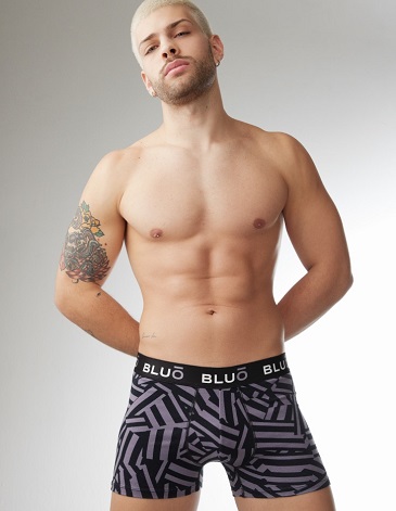 Boxer alg y lycra TS/XXL - BLUO