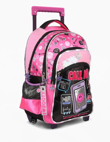 Mochila Carro Con Luz Led 18 