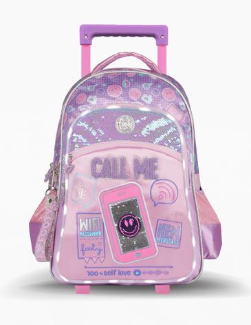 Mochila Carro Con Luz Led 18 
