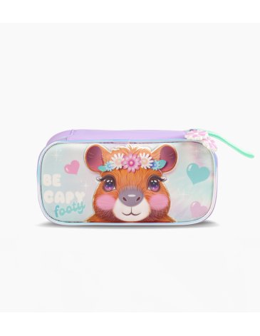 Cartuchera con division interna Capybag - FOOTY