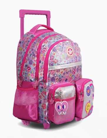 Mochila carro 18'' Pulgadas con luz led - FOOTY