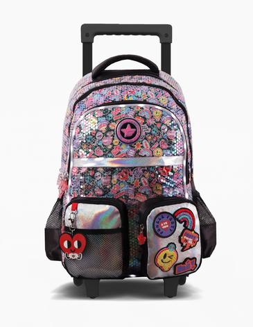 Mochila carro 18'' Pulgadas con luz led - FOOTY