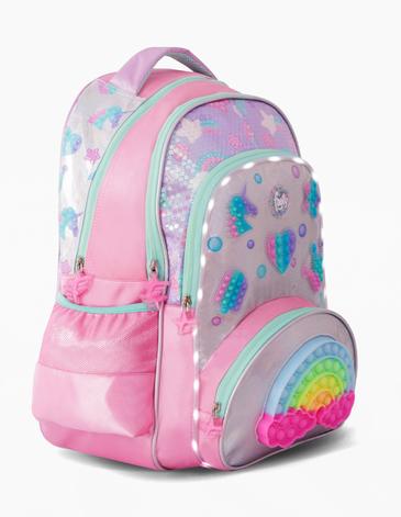Mochila Espalda 18'' Pulgadas con luz led - FOOTY