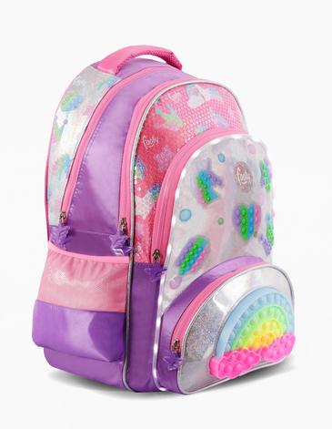 Mochila Espalda 18'' Pulgadas con luz led - FOOTY